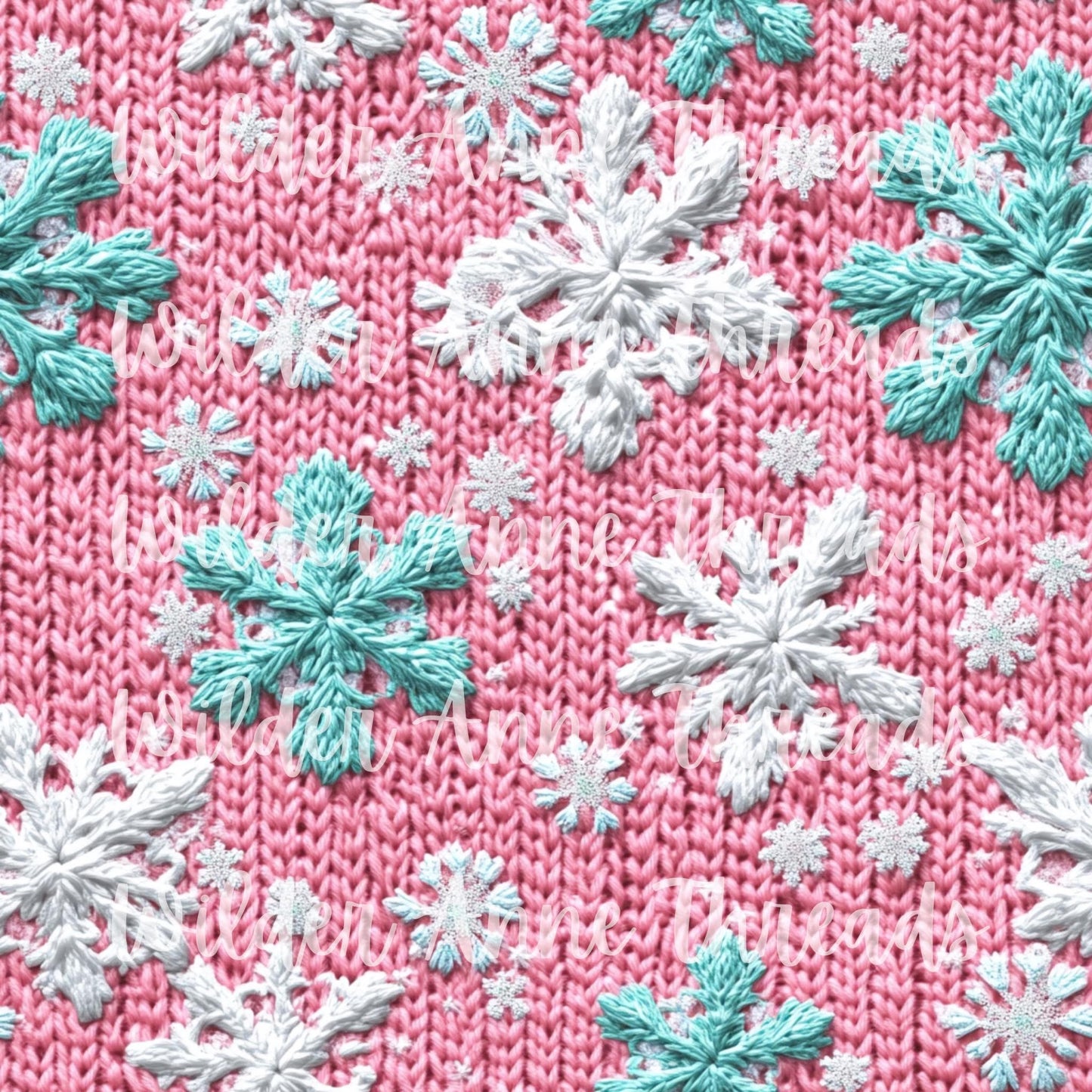 Embroidery Snowflakes