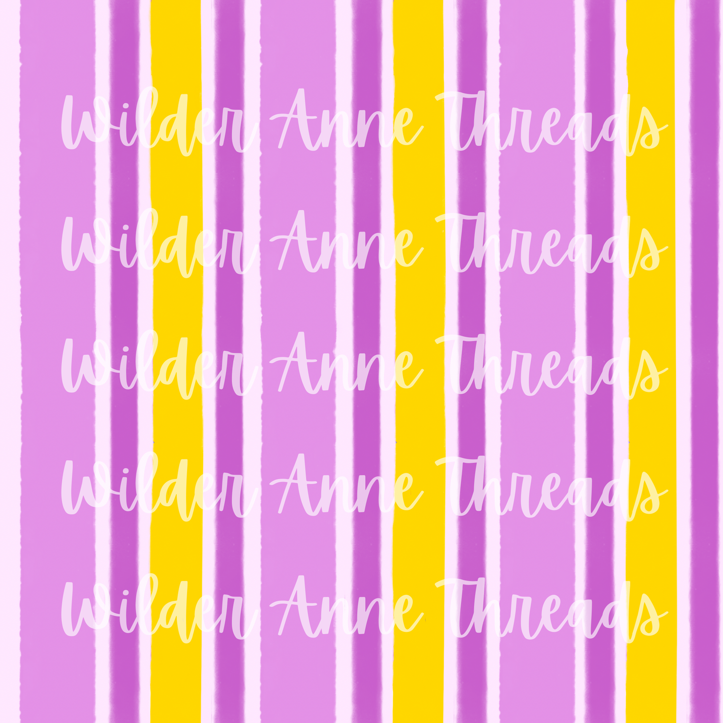 Lilac & Yellow Butterfly Floral Cord