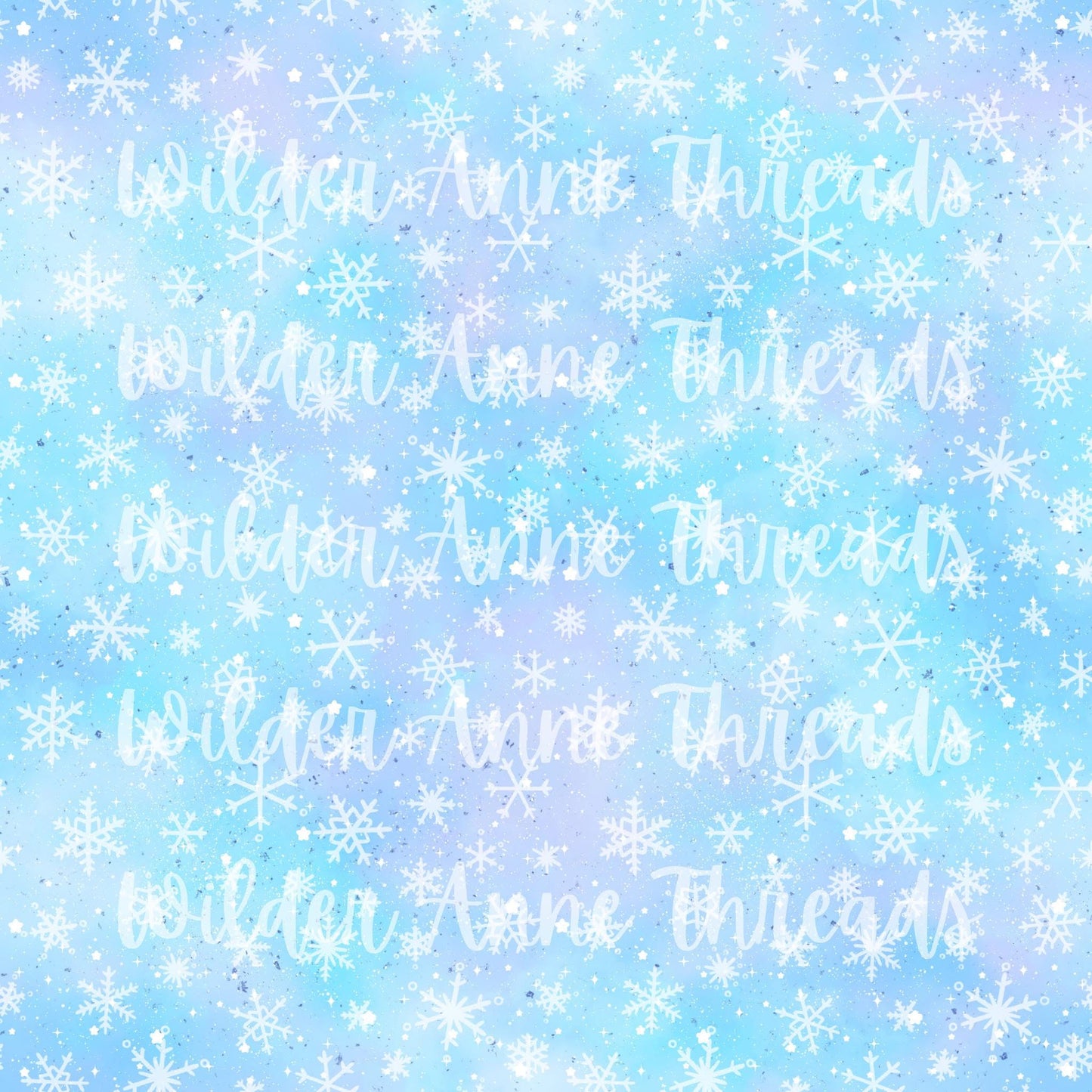 Cotton Candy Snowflakes