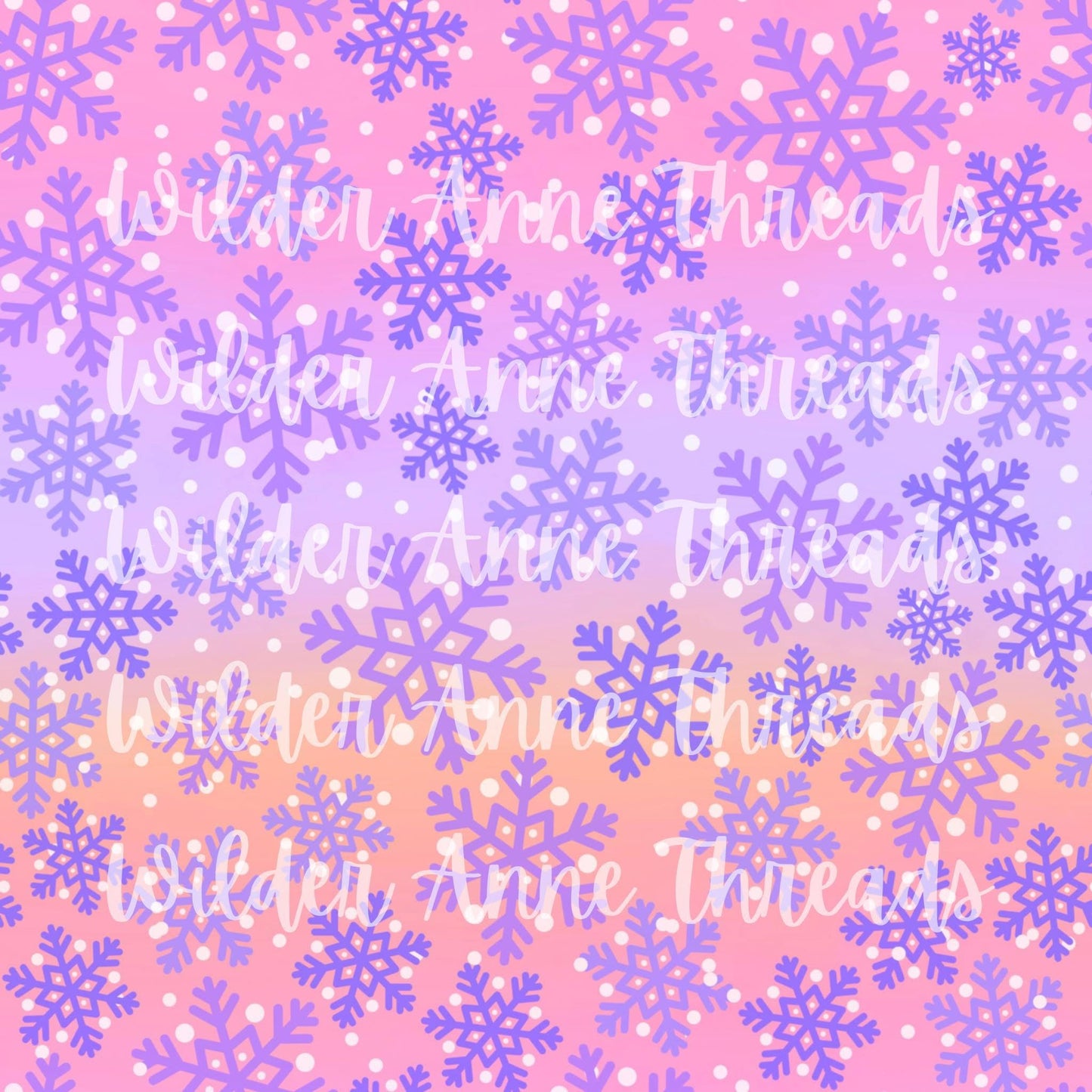 Sunrise Snowflakes