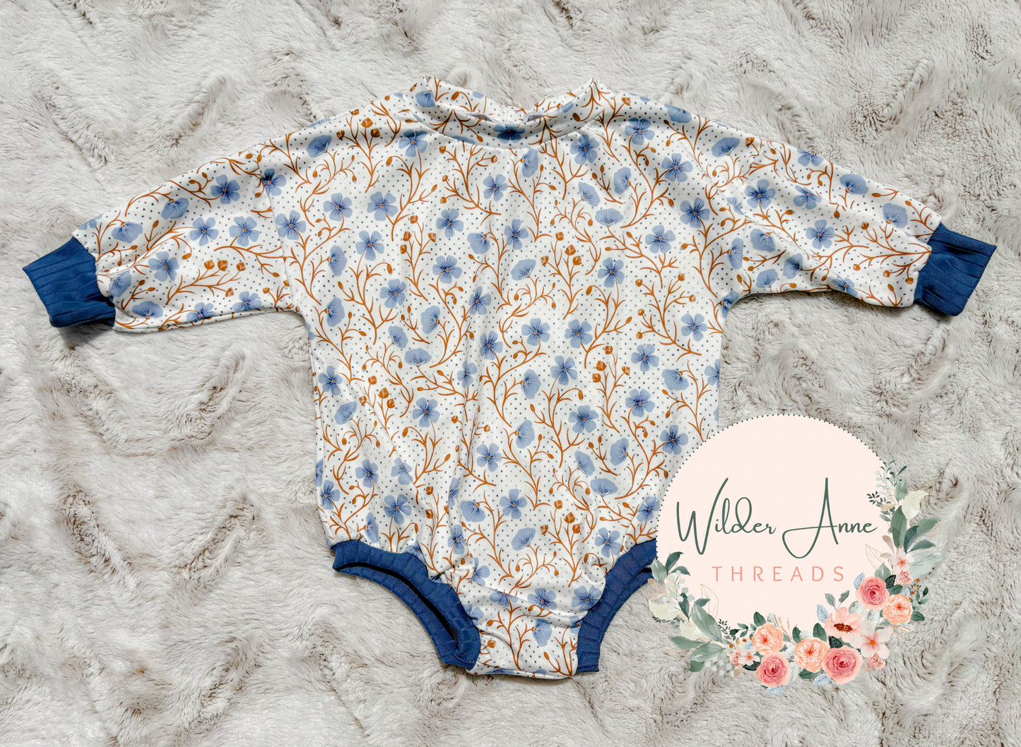 RTS 6/9 LS Sweater Romper