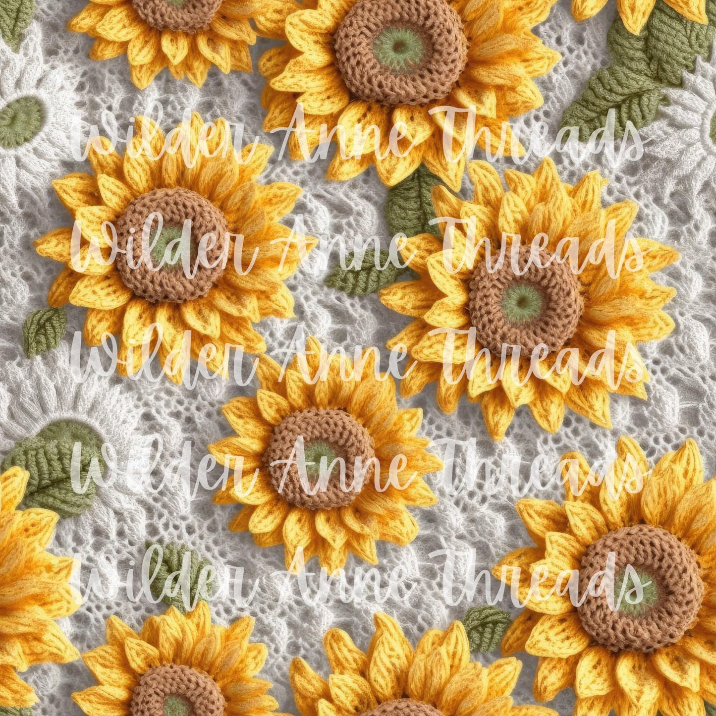Sunflower Green Crochet