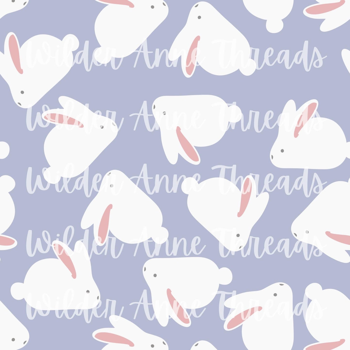 Cutesy Bunnies (Purple)