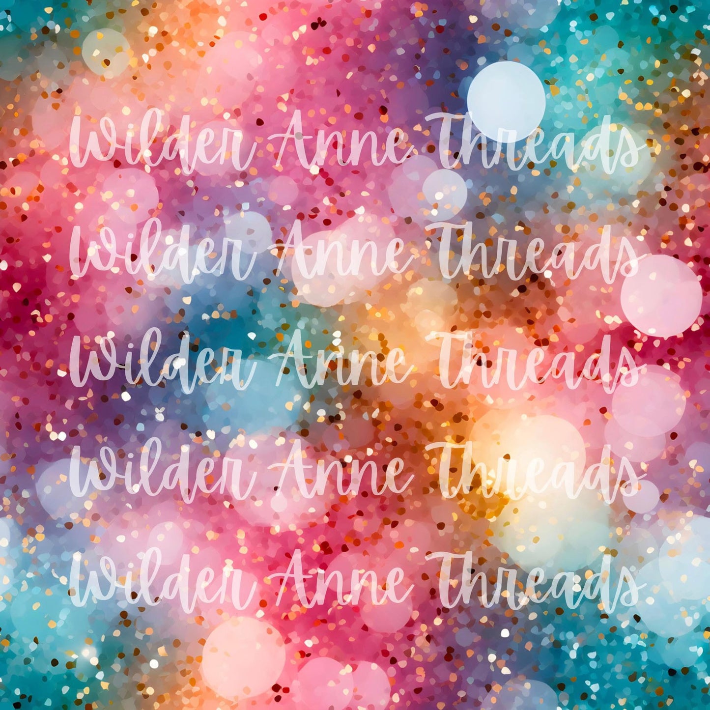 Rainbow Gold Glitter