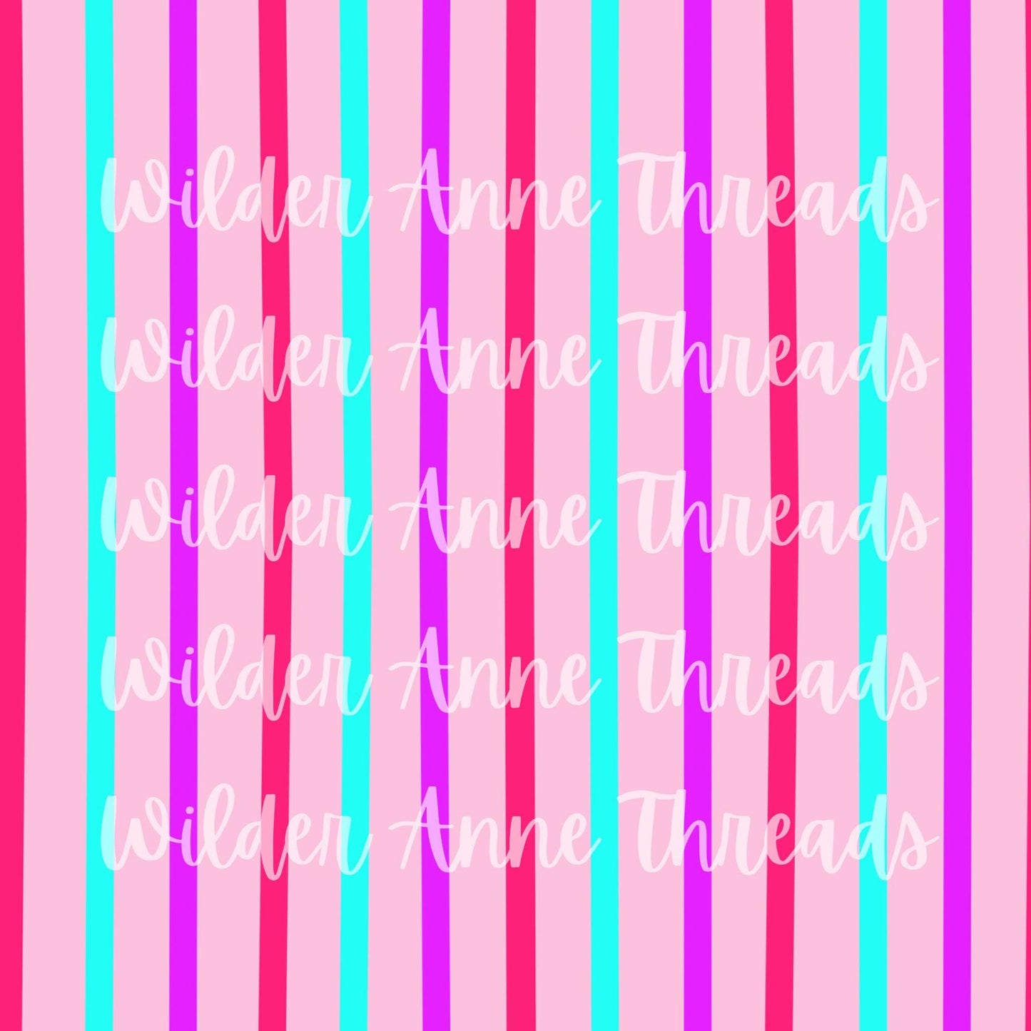Girly Thin Stripes