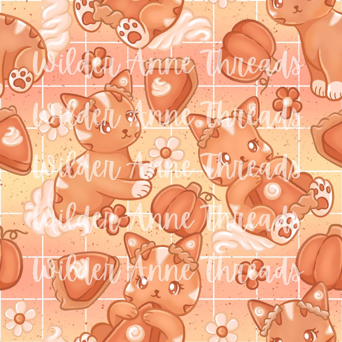 Pumpkin Kitty (Orange)