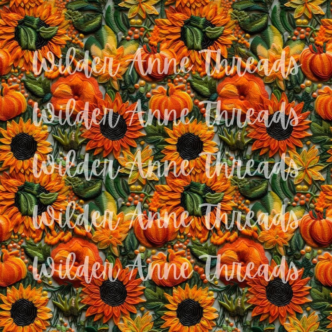 Sunflower Pumpkin Patch