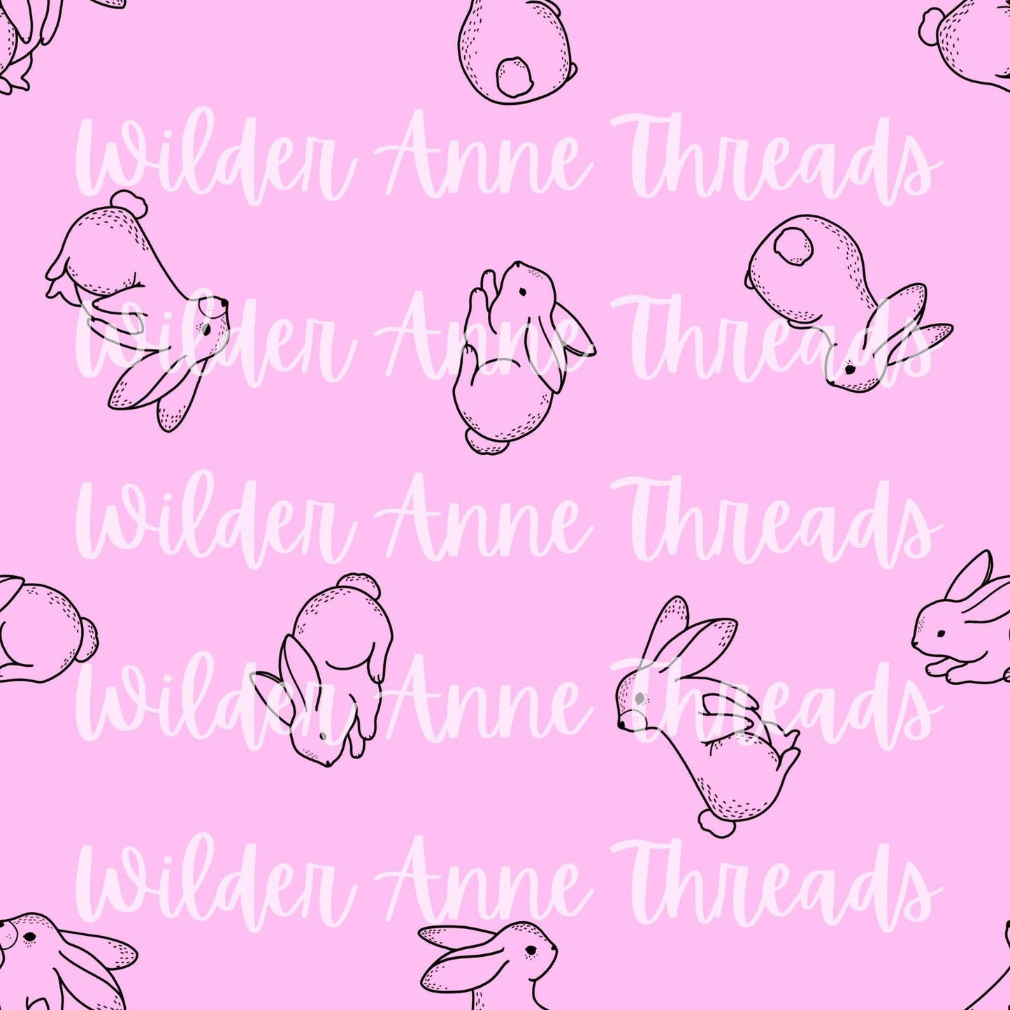 Simple Bunnies (Pink)