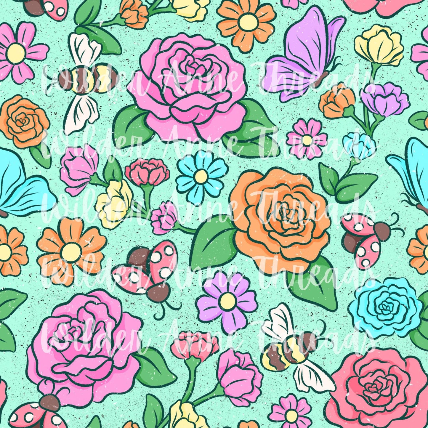 Bright Buggy Floral