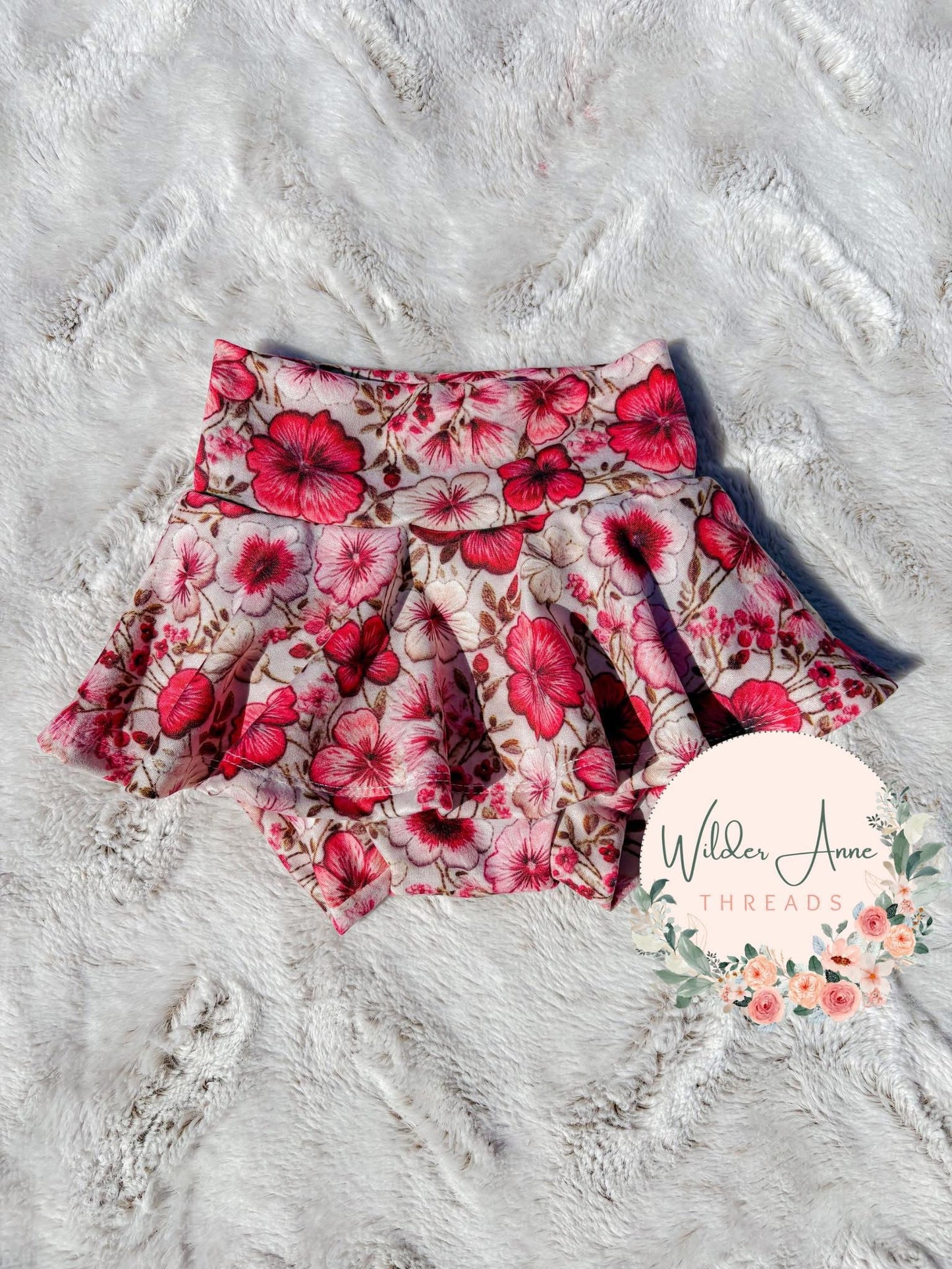 Pink Floral Embroidery
