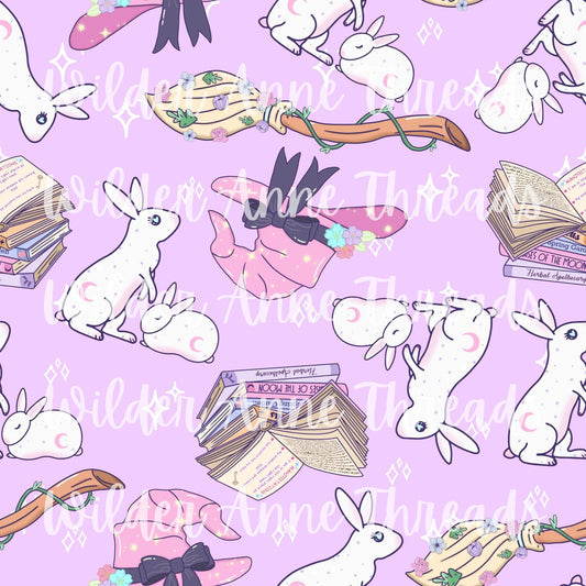 Witchy Bunnies (Purple)