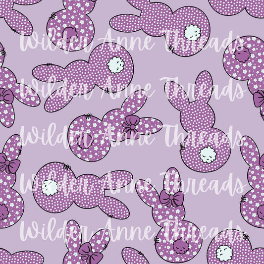 Bunny Dots (Purple)