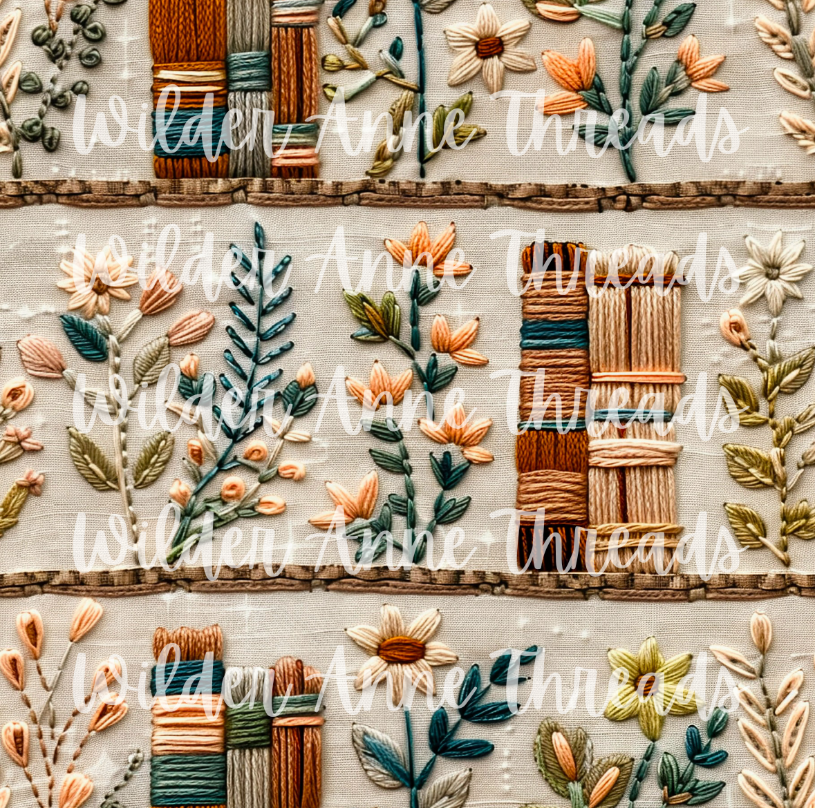Boho Bookish Floral