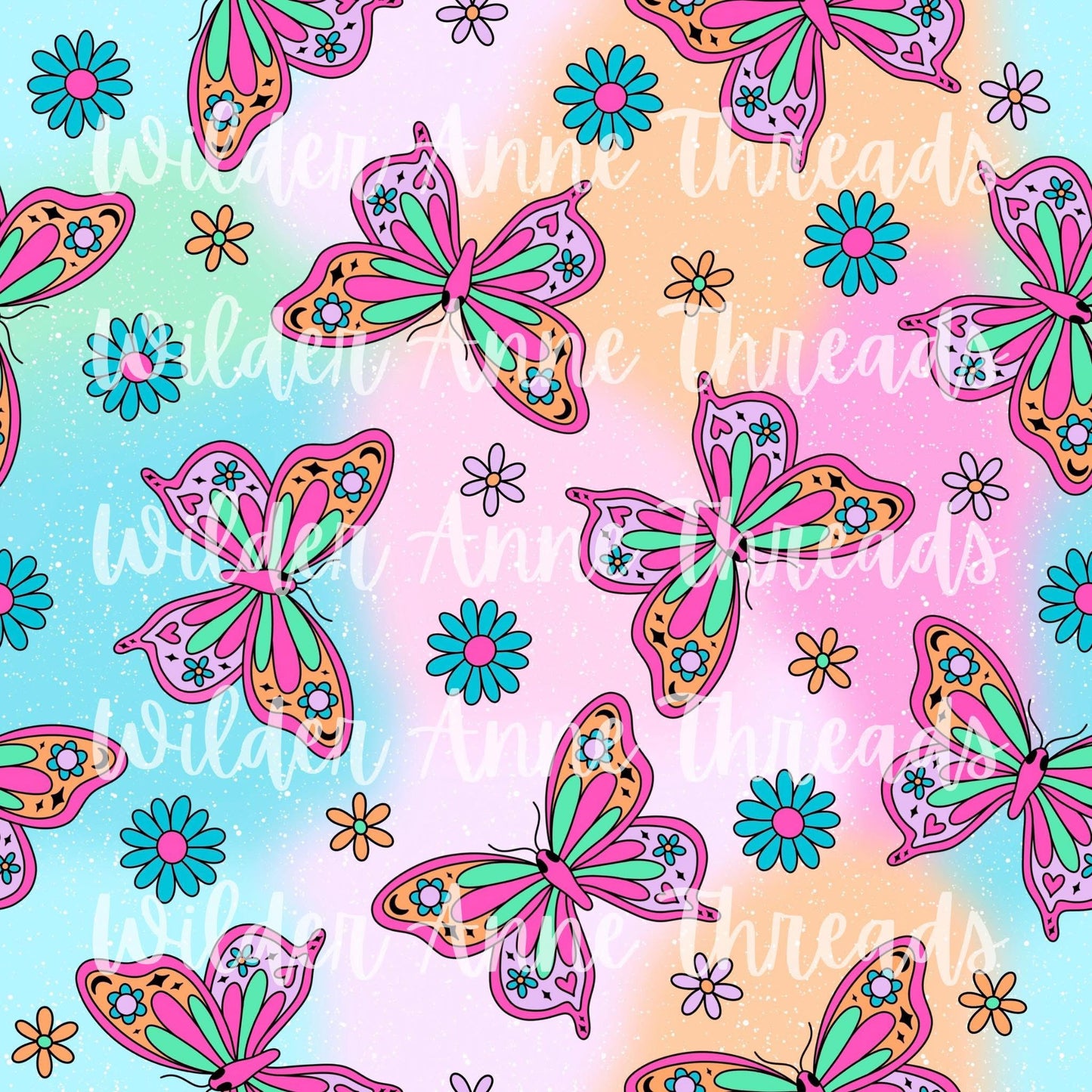 Neon Butterflies