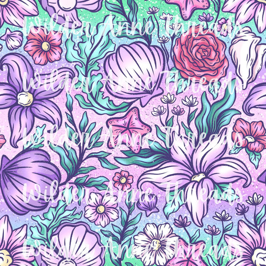 Mermaid Floral