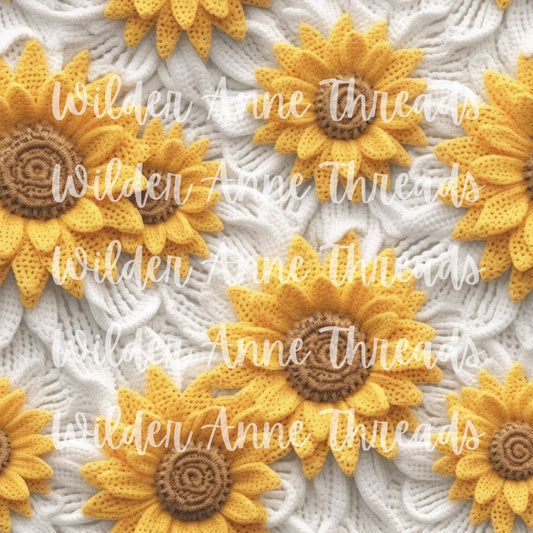 Big Sunflower Crochet