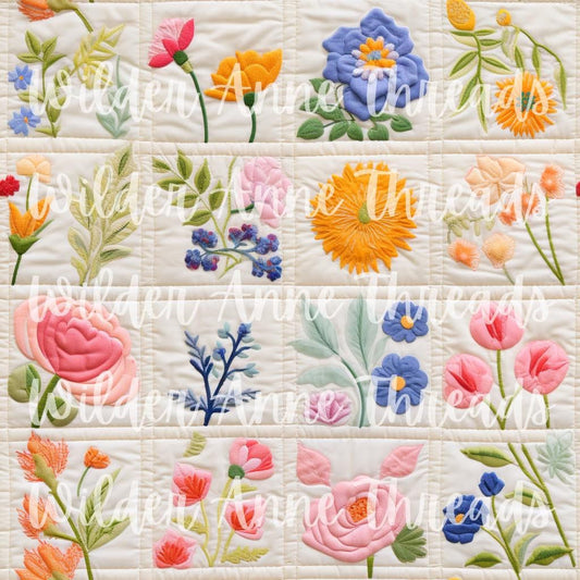 Floral Quilt