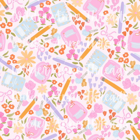 Pastel Floral Backpacks