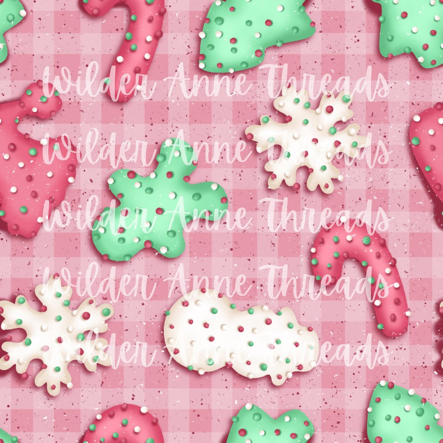 Checker Christmas Cookies