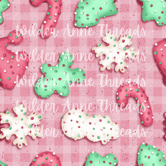 Checker Christmas Cookies