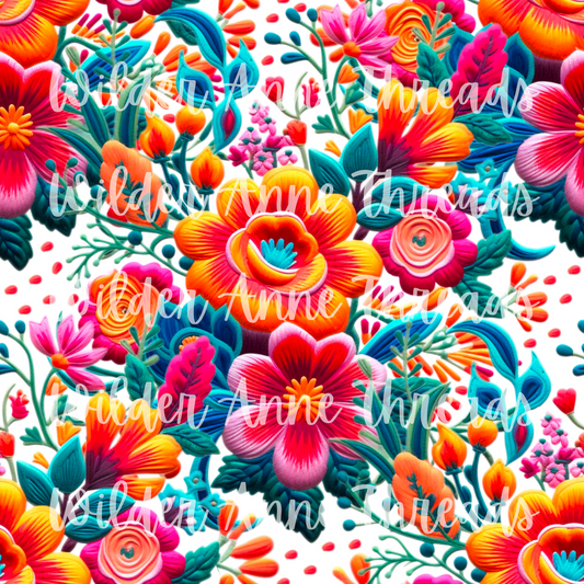 Neon Floral Bouquet