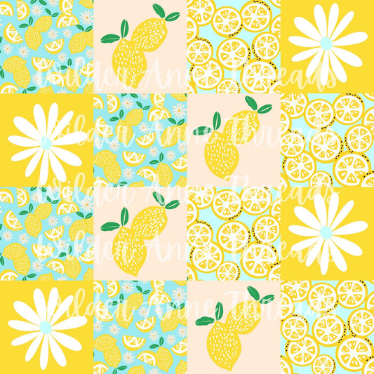 Lemon Daisy Patchwork