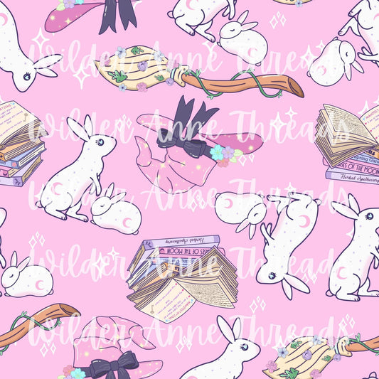 Witchy Bunnies (Pink)