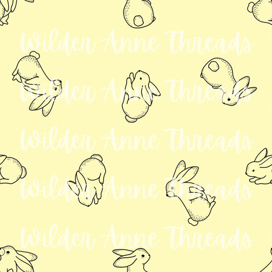 Simple Bunnies (Yellow)