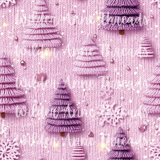 Purple Christmas Trees
