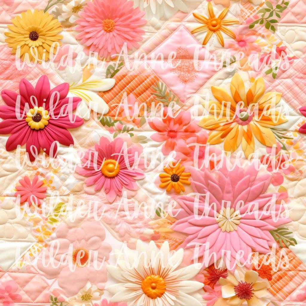 Vibrant Pink Quilted