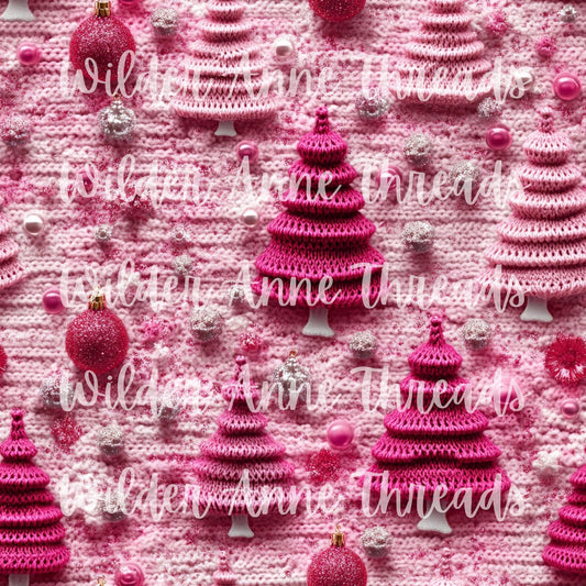 Pink Christmas Trees