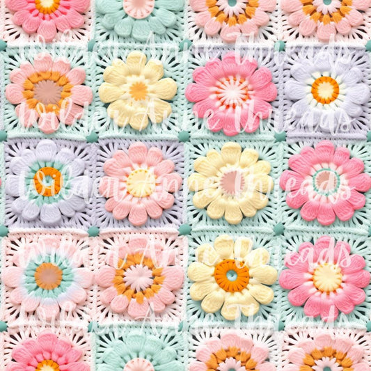 Pastel Floral Patchy