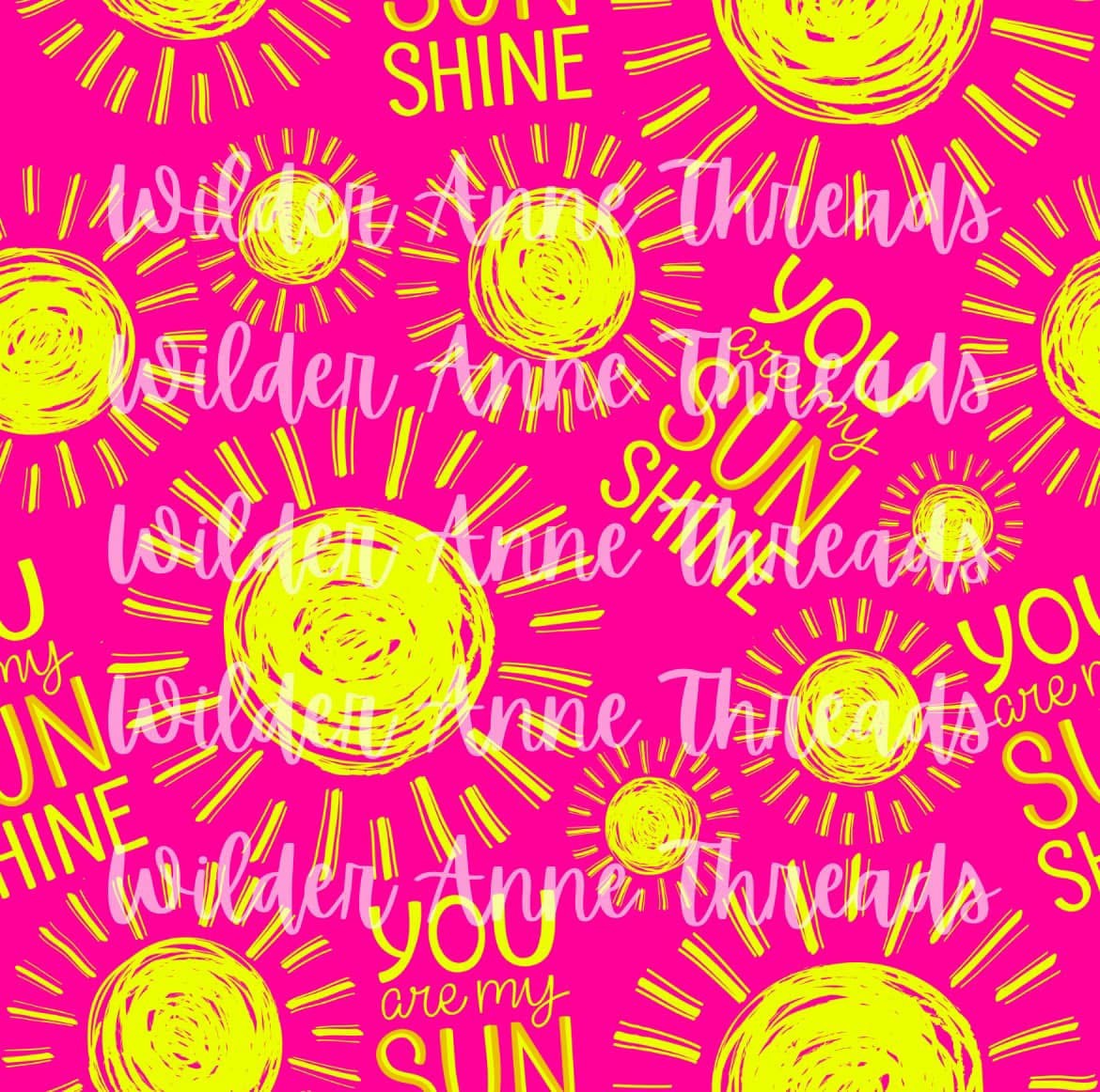 Sunshine (hot pink)