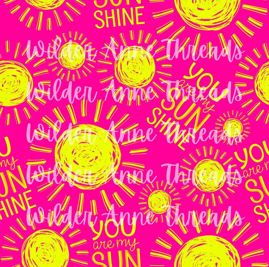 Sunshine (hot pink)