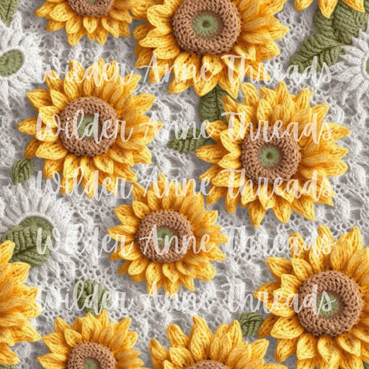 Sunflower Green Crochet