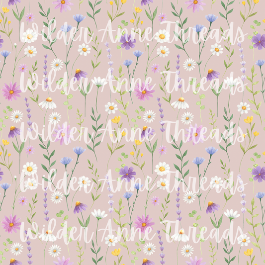 Tan Wildflowers