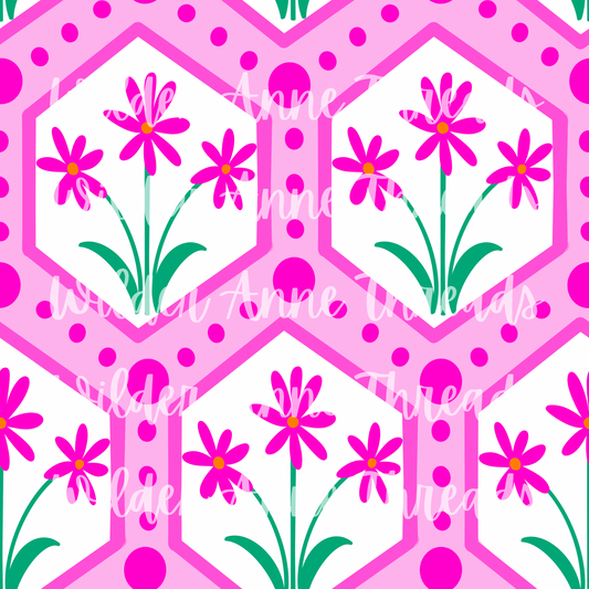 Pink Picture Floral