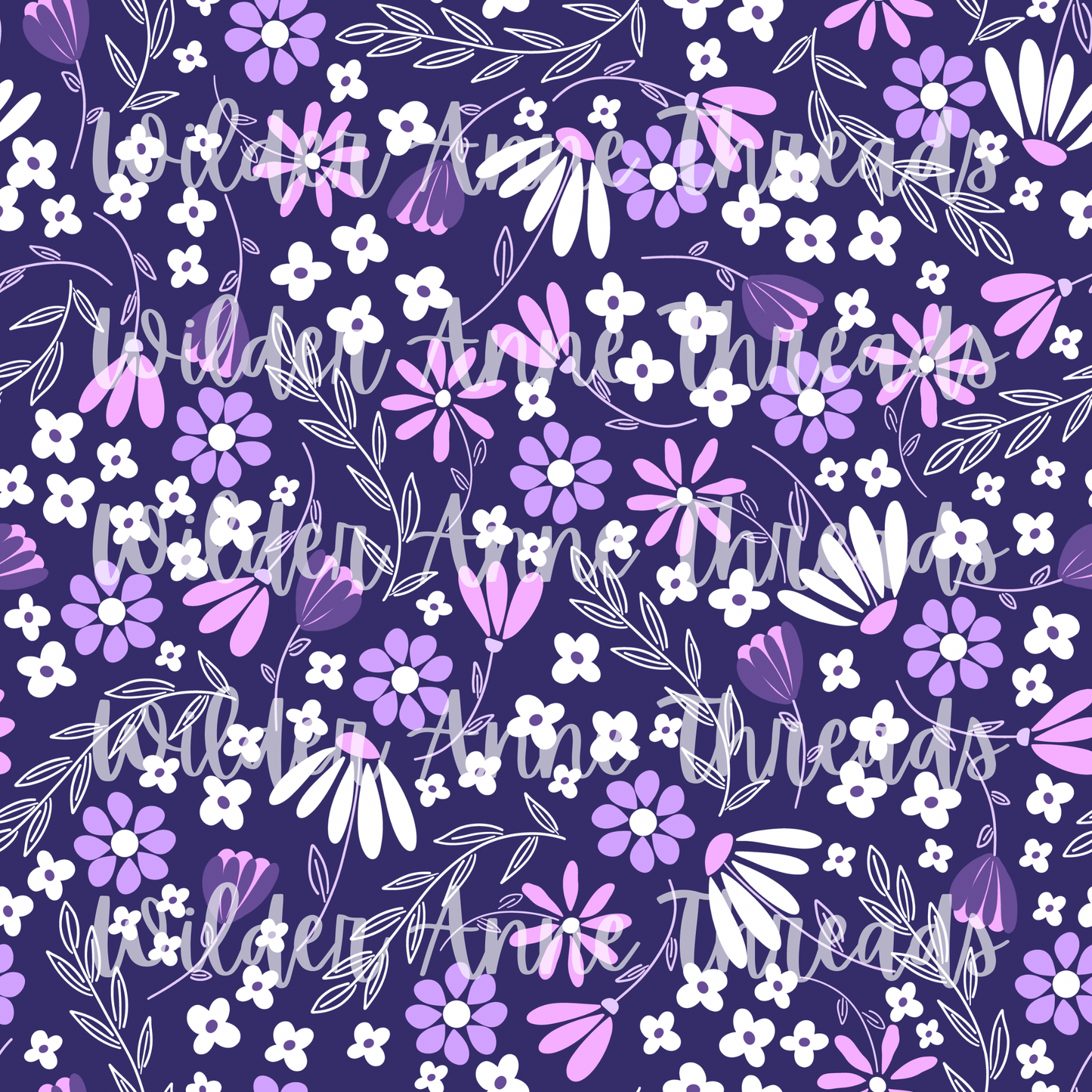 Purple Floral