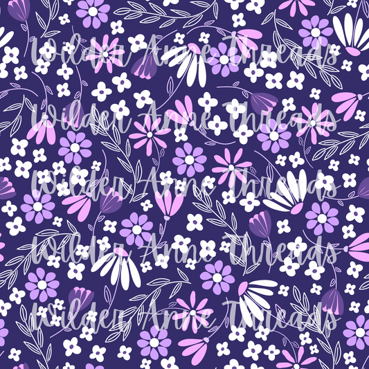 Purple Floral