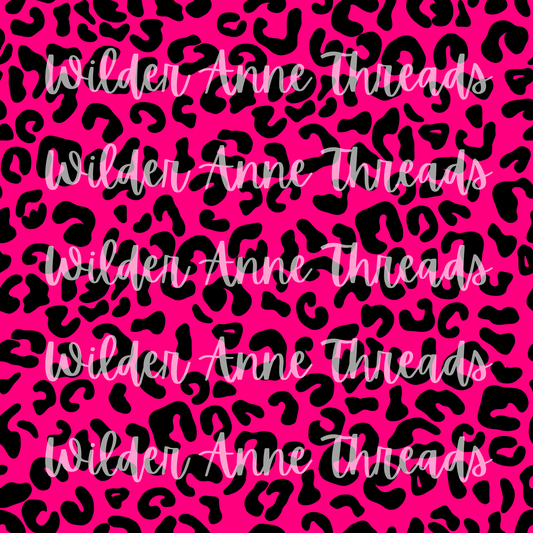 Hot Pink Cheetah