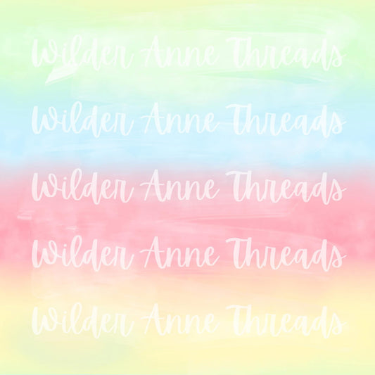 Watercolor rainbow