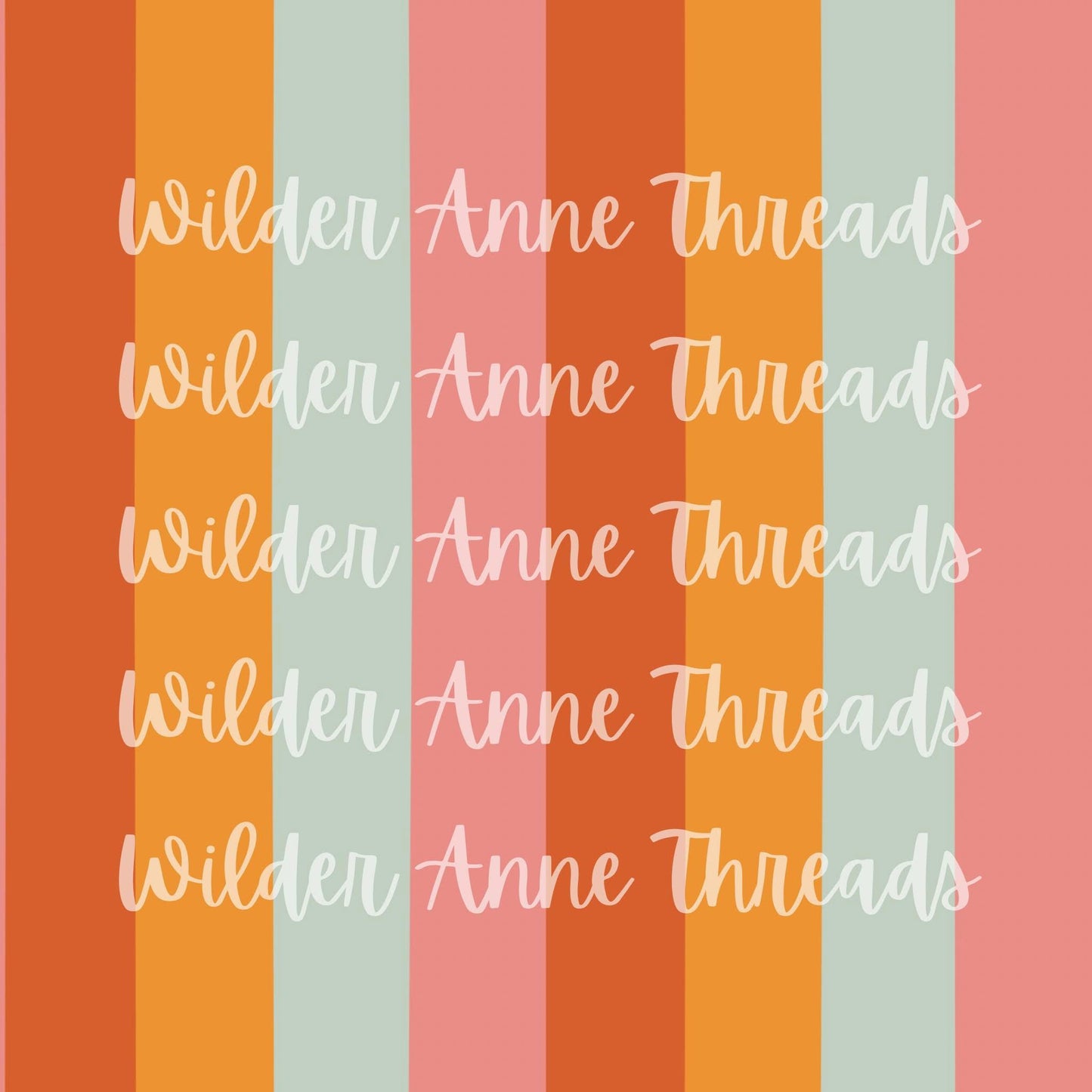 Dark Orange Shades Stripes