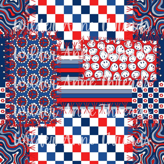 Red/White/Blue Patch