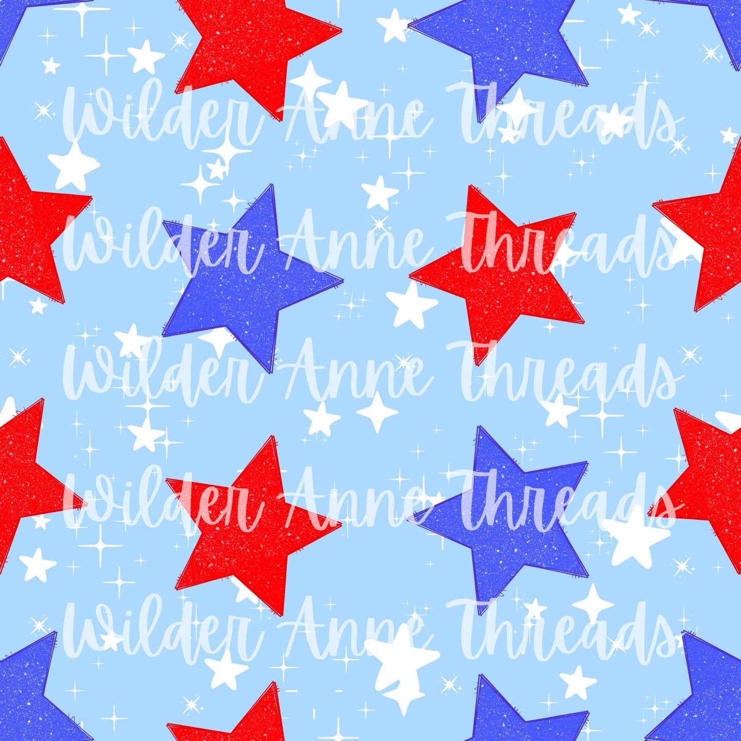 Red & Blue Stars