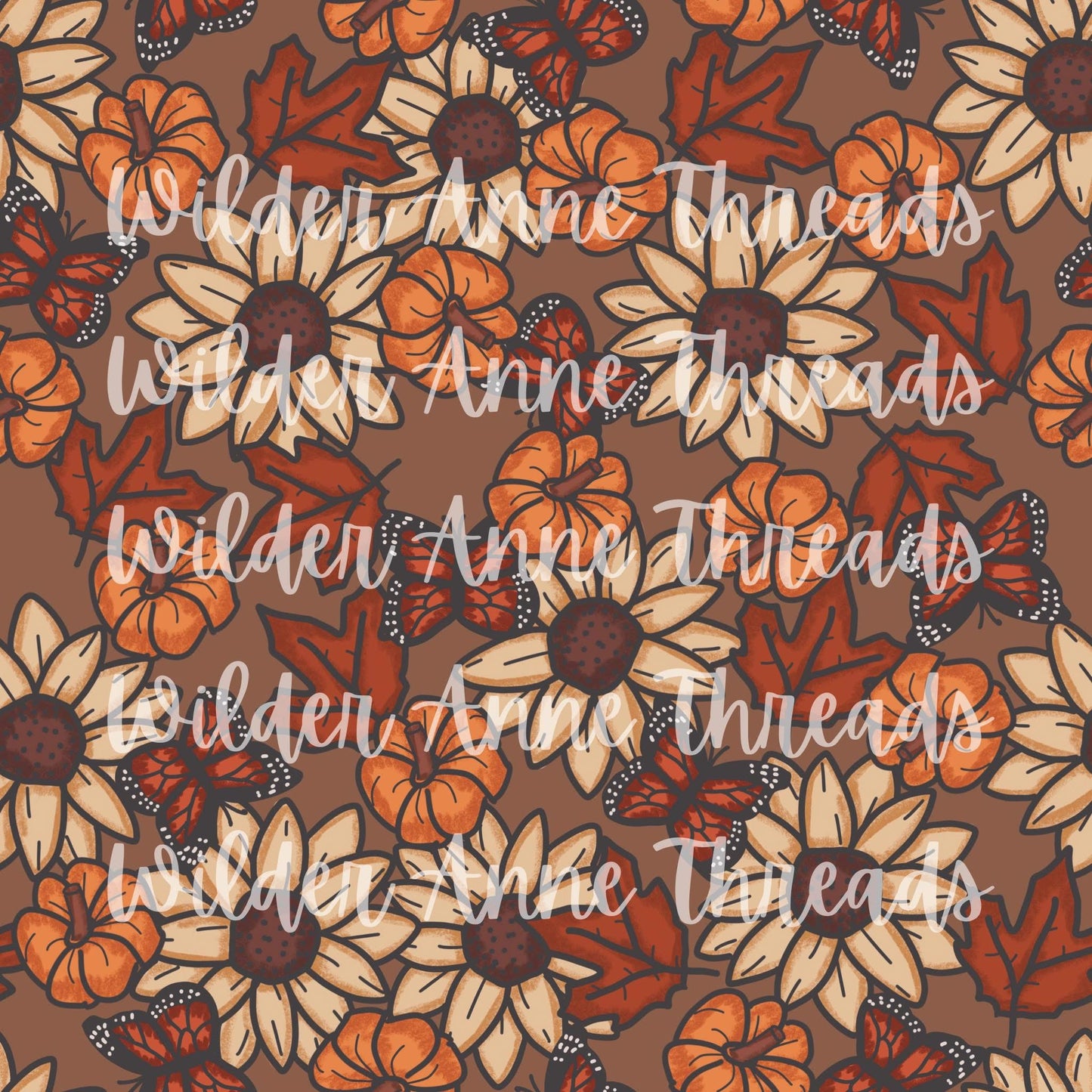 Boho Fall Butterflies