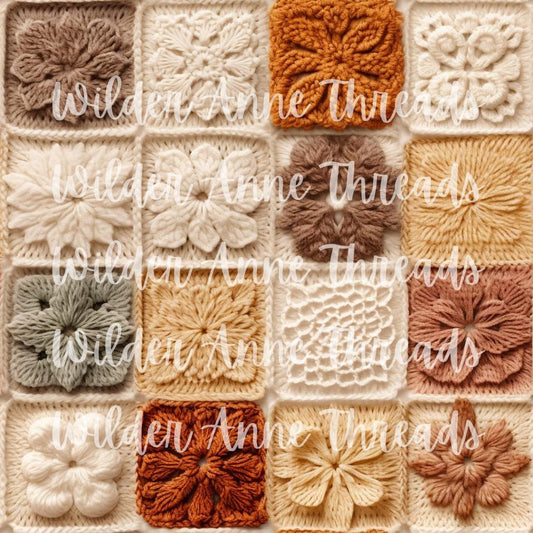 Fall Granny Squares