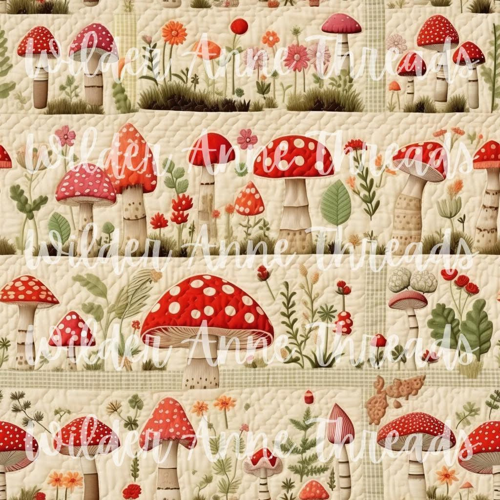 Red Mushroom Field
