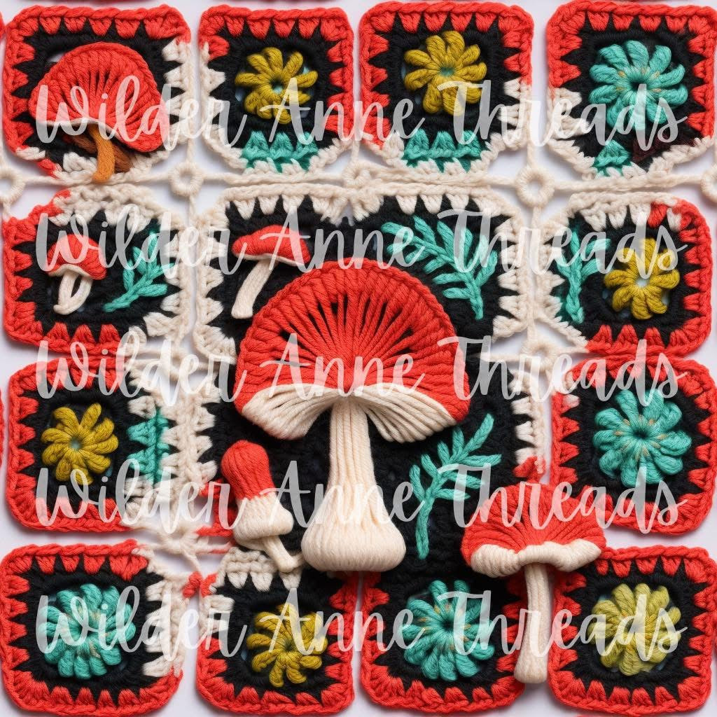 Mushroom Crochet