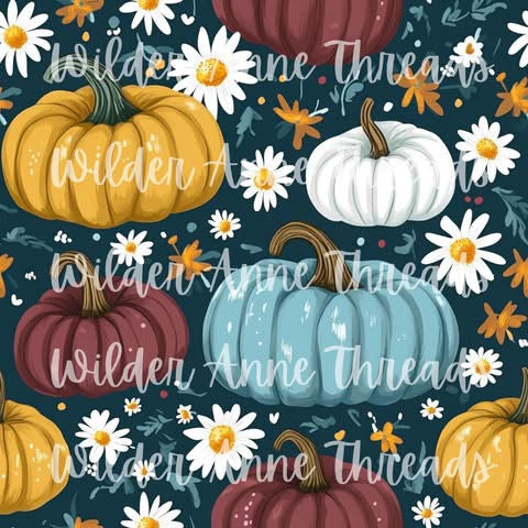 Colorful Fall Pumpkins